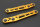 Hardrace Querlenker (Aluminium) hinten unten (Hartgummi) gold - 96-00 Honda Civic