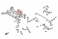 Hardrace Bushings Subframe Differential (Harden Rubber) -...