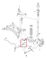Hardrace Rear Lower Arm Bushings (Harden Rubber) -...