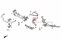 Hardrace verstärkte Drehstabbuchsen vorn (Uniball) - Infiniti G35 (V35) / 02-08 Nissan 350Z