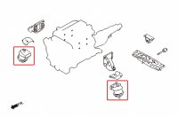 Hardrace Reinforced Engine Mounts (Street Version) -...