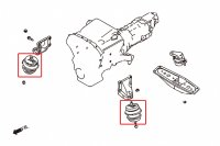 Hardrace Reinforced Engine Mounts - Infiniti G37 / 08+...