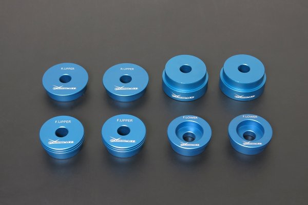 Hardrace Rear Subframe Bushings (Aluminium) - 02-08 Nissan 350Z