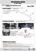 Hardrace Stabilisator hinten 25.4 mm - 12+ Ford Forcus MK3 ST