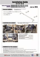 Hardrace Rear Sway Bar 25.4 mm - 12+ Mercedes A-Class (W176) 2WD / 11+ Mercedes B-Class (W246) 2WD / 14+ Mercedes CLA (C117) 2WD