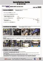 Hardrace Rear Sway Bar 17 mm - 11-17 Suzuki Swift 1.6 ZC32S
