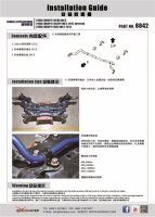 Hardrace Stabilisator vorn 28 mm - 12-19 Ford Escape MK3 (USDM) / 13+ Ford Focus ST / 12-19 Ford Kuga MK2