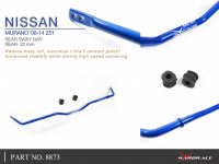 Hardrace Stabilisator hinten 22 mm - 09-14 Nissan Murano Z51