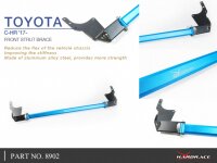 Hardrace Domstrebe vorn oben 2-Punkt - 17-23 Toyota C-HR 1.2T
