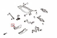 Hardrace Rear Trailing Arm Bushings (Harden Rubber) - various Audi/Seat/Skoda/VW Models
