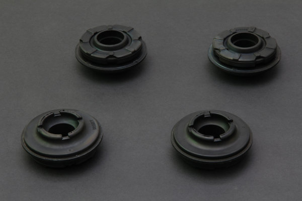 Hardrace Front Tension Rod Bushings (Harden Rubber) - 04+ Toyota Hiace H200