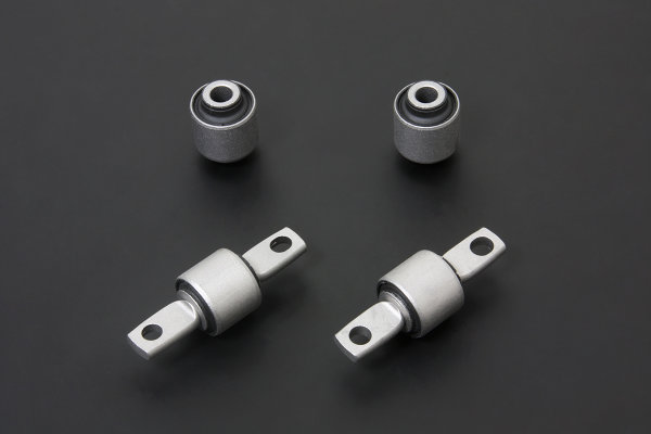 Hardrace Rear Arm (Toe) Bushings (Harden Rubber) - Mitsubishi Lancer Evo I / II / III