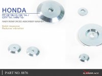 Hardrace Rear Reinforced Absorber Washer - 14+ Honda City GM6 / Honda CR-Z ZF1/2 / 14+ Honda HR-V / Honda Jazz/Fit GD1/2/3/4 / GE6/7/8/9 / GK3/4/5/6