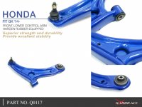 Hardrace Front Lower Control Arm (Harden Rubber) - 14+ Honda City GM6 / 14+ Honda Jazz / Fit GK3/4/5/6