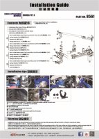 Hardrace Domstrebe vorn oben 2-Punkt - 14+ Honda Jazz/Fit GK3/4/5/6 (LHD Modelle)