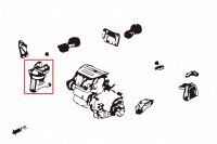 Hardrace verstärkter Motorhalter (rechts hinten) - 06-11 Honda Civic FD K20 USDM MT/AT