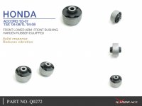 Hardrace Front Lower Arm Bushings (Harden Rubber) (Small) - 03-07 Honda Accord