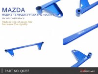 Hardrace Front Lower Bar 4-Point - 14+ Mazda 3 BM/BY / 14+ Mazda 6 GJ / 12+ Mazda CX-5 KE / 16+ Mazda CX-9