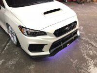 APR Performance Front Wind Splitter - 18+ Subaru Impreza WRX/STI without OEM lip