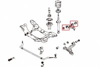 Hardrace Buchsen Querlenker vorn oben (Uniball) - 91-02 Mazda RX-7 FD