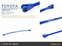 Hardrace Rear Sway Bar V2 25.4 mm - 00-07 Toyota Altis/Auris/Corolla E120/E130 / 03-09 Toyota Wish ZNE10