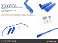 Hardrace Stabilisator hinten 19 mm - 14+ Toyota Yaris XP150