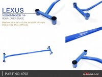 Hardrace Rear Lower Bar 2-Point - 14+ Lexus NX AZ10