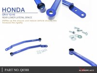 Hardrace Rear Lower Lateral Brace 2x 2-Point - 12-16 Honda CR-V RM1/RM3/RM4