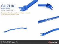 Hardrace Strebe vorn unten 2-Punkt - 04-10 Suzuki Swift ZC31