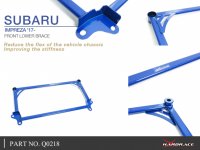 Hardrace Front Lower Bar 4-Point - 18+ Subaru Forester SK / 17+ Subaru Impreza GK/GT / 17+ Subaru XV