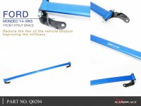 Hardrace Front Upper Strut Bar 2-Point - 14+ Ford Mondeo MK5