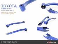 Hardrace Rear Lower Bar 2x 2-Point - 13-17 Toyota Camry XV50