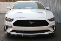 APR Performance Front Wind Splitter - 18+ Ford Mustang w/o Performance Package