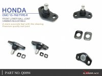 Hardrace Front Lower Camber Kit - 17+ Honda Civic Type-R FK8