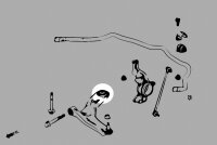 Hardrace Front Lower Arm Bushings (Pillow Ball) - 14+ Honda City GM6 / 14+ Honda Jazz/Fit GK3/4/5/6