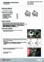 Hardrace Front Lower Ball Joint (adjustable -1.0° ~ +0.2°) - 17+ Honda CR-V