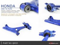 Hardrace Front Lower Control Arm (Harden Rubber) - 17+ Honda Civic FC