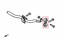 Hardrace Rear Reinforced Stabilizer Link (Pillow Ball) - 08-16 Audi A4 B8 / 07+ Audi A5 8T / 12+ Audi A6 C7 / 10+ Audi A7 4G / 07+ Audi Q5 8R / 09-16 Audi S4 B8 / 07+ Audi S5