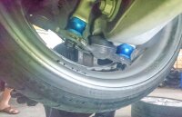 Hardrace Front Roll-Center-Adjuster - 06-11 Lexus GS GRS19 / 06+ Lexus IS XE20/XE30 / 03+ Toyota Crown AWS 12#/GRS18#/GRS20#/GWS204/URS18#/URS20# / 04+ Toyota Mark X GRX120/GRX13#