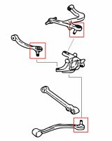 Hardrace Rear Ball Joint - Mitsubishi Lancer Evo IV / V / VI / VII / VIII / IX