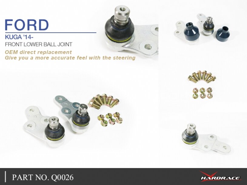 Hardrace Ball Joints 12+ Ford Kuga MK2
