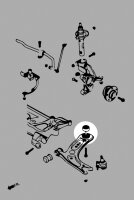 Hardrace Buchsen Querlenker vorn unten (Uniball) groß/Rückseite - 14+ Audi A3 8V / 14+ Audi TT 8S / 17+ Skoda Kodiaq / 13+ Skoda Octavia 5E / 14+ VW Golf 7/8 5G/CD / 15+ VW Touran