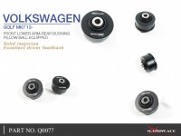 Hardrace Front Lower Arm Bushings (Pillow Ball) (Big/Rear Side) - 14+ Audi A3 8V / 14+ Audi TT 8S / 17+ Skoda Kodiaq / 13+ Skoda Octavia 5E / 14+ VW Golf 7/8 5G/CD / 15+ VW Touran