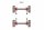 Hardrace Buchsen Querlenker vorn/hinten unten (Uniball) - 98-18 Suzuki Jimny