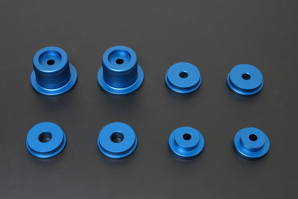 Hardrace Rear Subframe Bushings (Aluminium) - 91-00 Lexus SC Z30 / Toyota Chaser JZX90/JZX100 / Toyota Mark II JZX90/JZX100 / 93-02 Toyota Supra JZA80