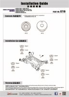 Hardrace Rear Subframe Bushings (Aluminium) - 97-01 Infiniti Q45 Y33 / Nissan Silvia 240SX S13/S14/S15 / 89-00 Nissan 300ZX Z32 / Nissan Skyline R32/R33/R34