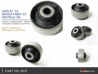 Hardrace Front Lower Arm Bushings (Harden Rubber) (Big/Rear Side) - 10+ Audi A1 / 96-03 Audi A3 8L / 01-03 Audi S3 / 98-06 Audi TT 8N / 07-14 Skoda Fabia / 09+ VW Polo 6R/6C/61