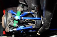 Hardrace Rear Toe Control Arm (Harden Rubber) - 89-00 Nissan 300ZX Z32 / Nissan Silvia 240SX S13 / Nissan Skyline R32