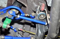 Hardrace Spurversteller hinten (Hartgummi) - 89-00 Nissan...