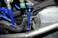 Hardrace Rear Toe Control Arm (Harden Rubber) - 97-01 Infiniti Q45 Y33 / Nissan Silvia 2400SX S14/S15